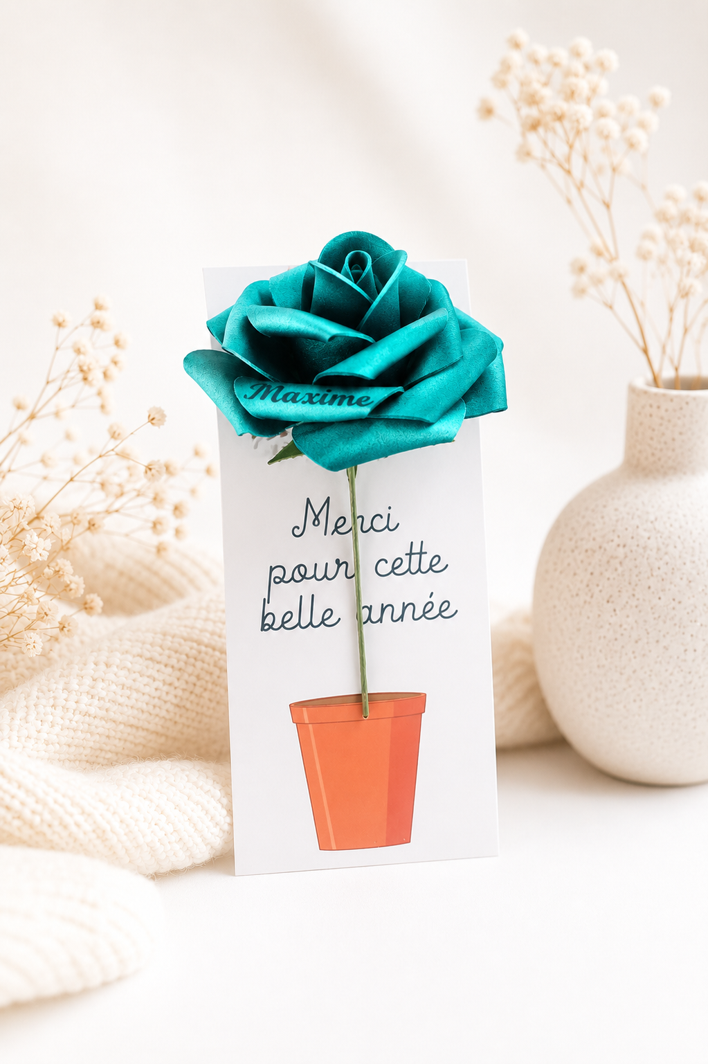 Carte florale